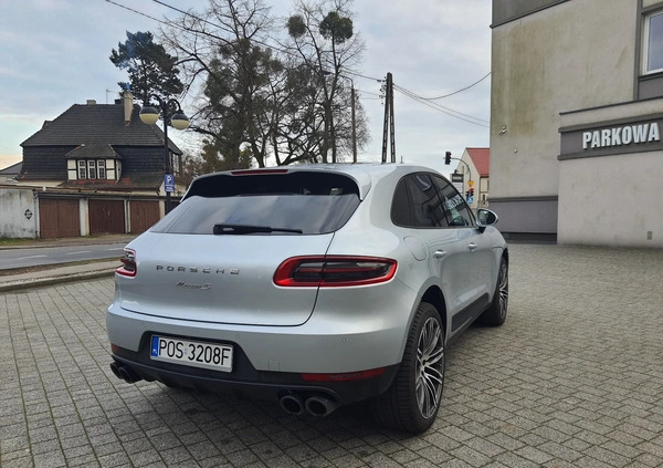 Porsche Macan cena 175000 przebieg: 99000, rok produkcji 2016 z Poznań małe 301